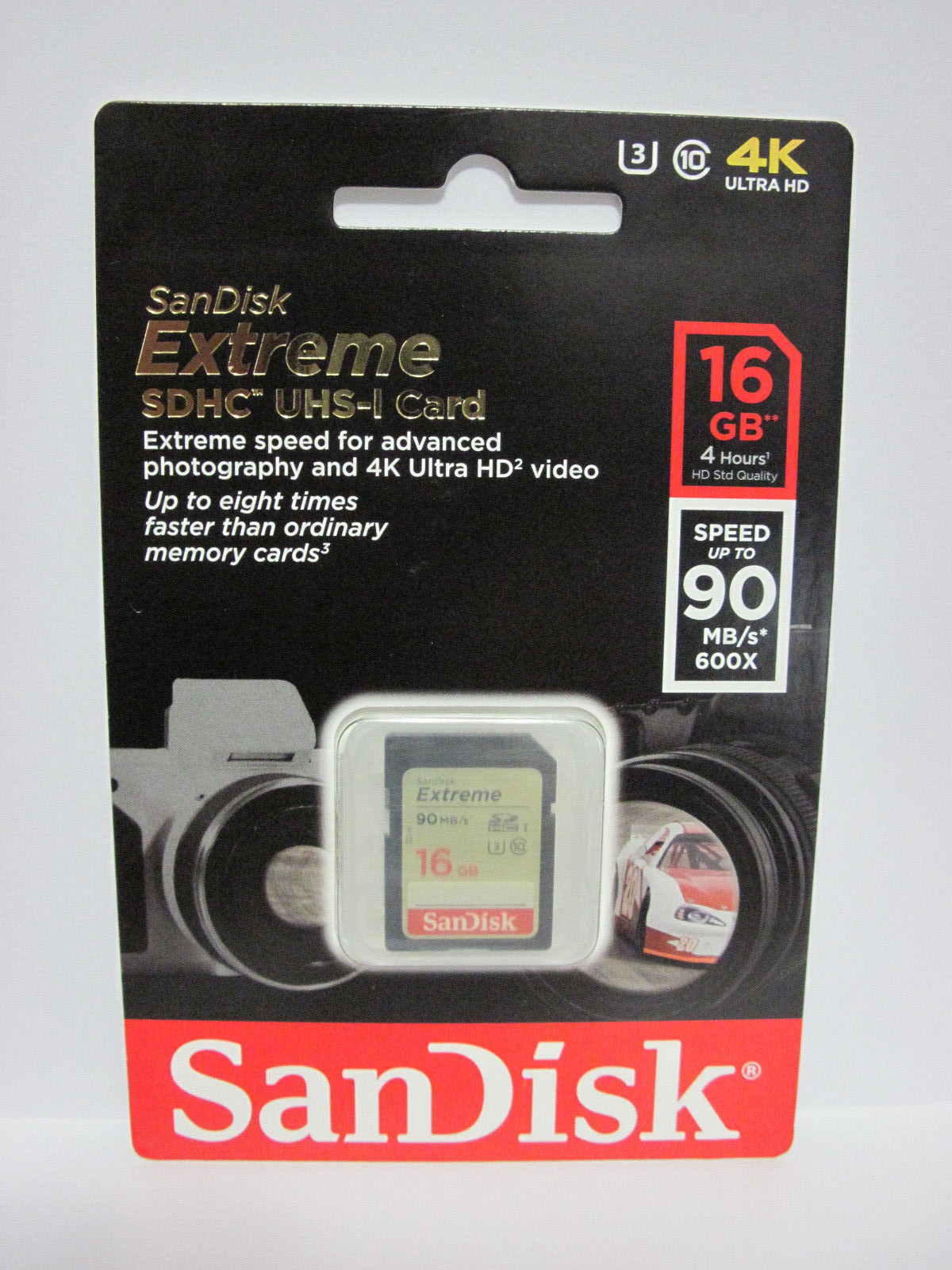 Sandisk 16G extreme U3 G16 HD SD card for Canon G15 G12 G11 G10 G9 X G8 SX150
