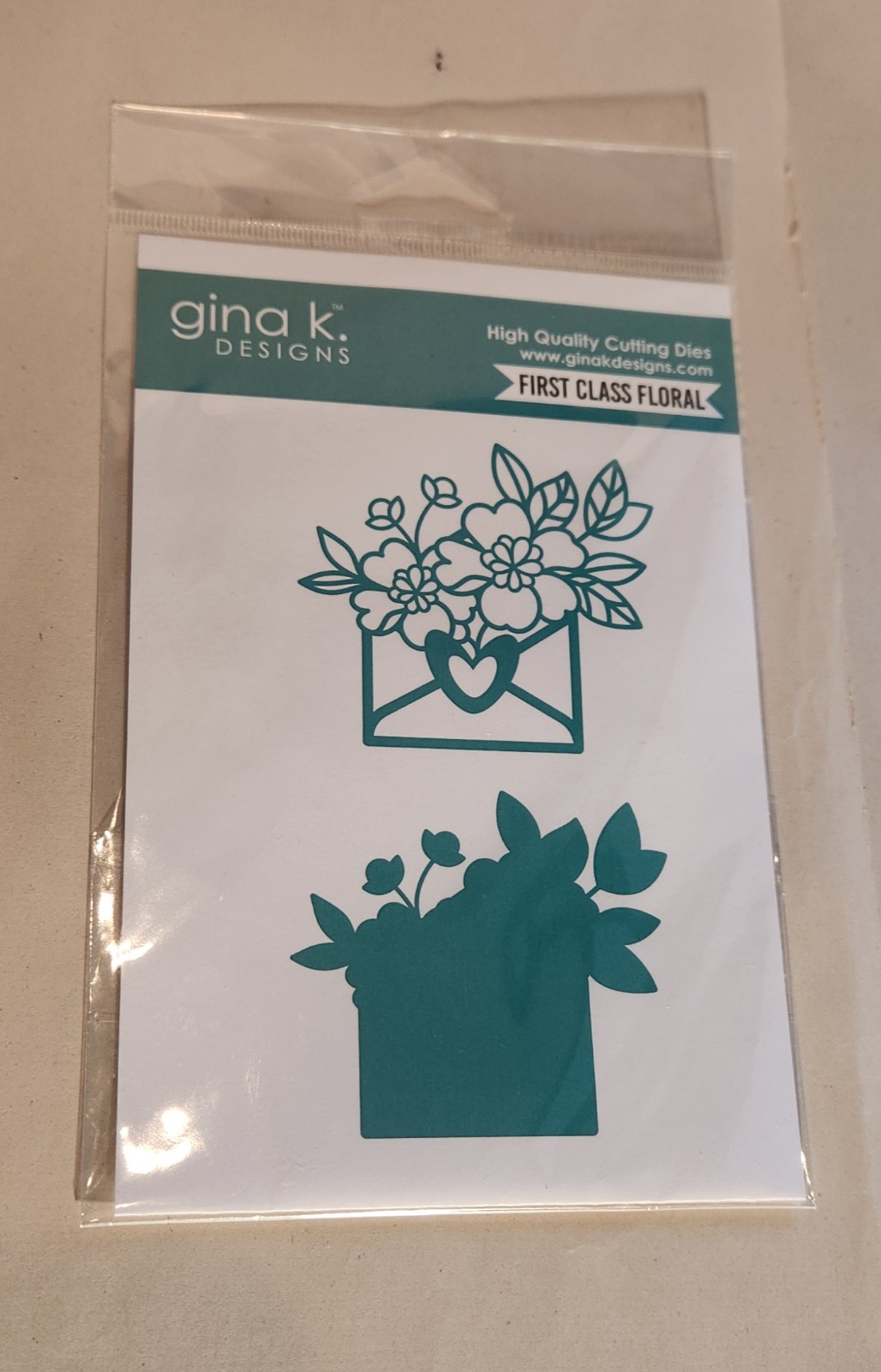 Gina K Designs First Class Floral Die Set