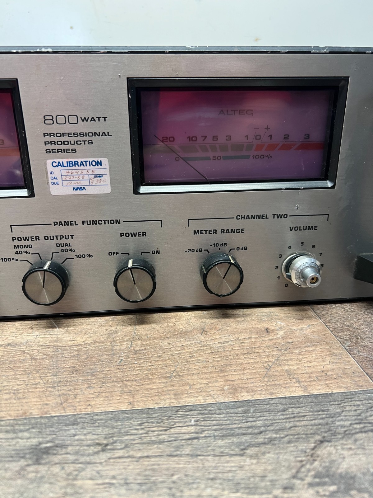 ALTEC 9440A Amplifier 800W