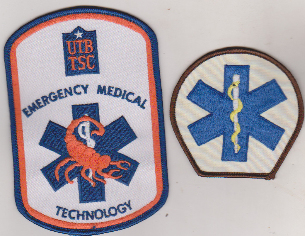 University of Texas at Brownsville EMT patch