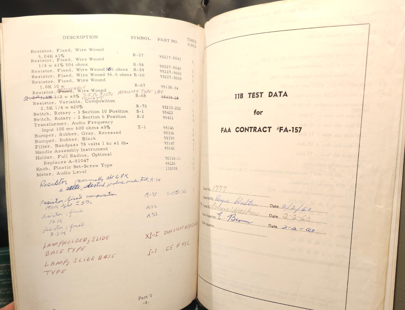 1960s Consolidated Electrodynamic 11-B Voltmeter Operation & Maintenance Manual