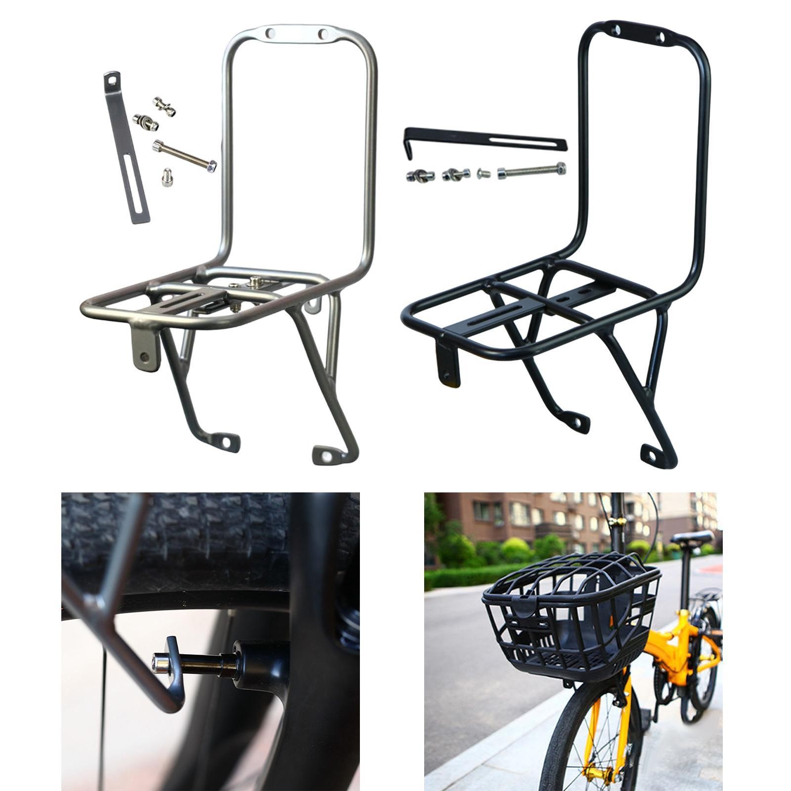 Bike Front Cargo Rack Cycling Equipment Durability Direct Replaces Practical