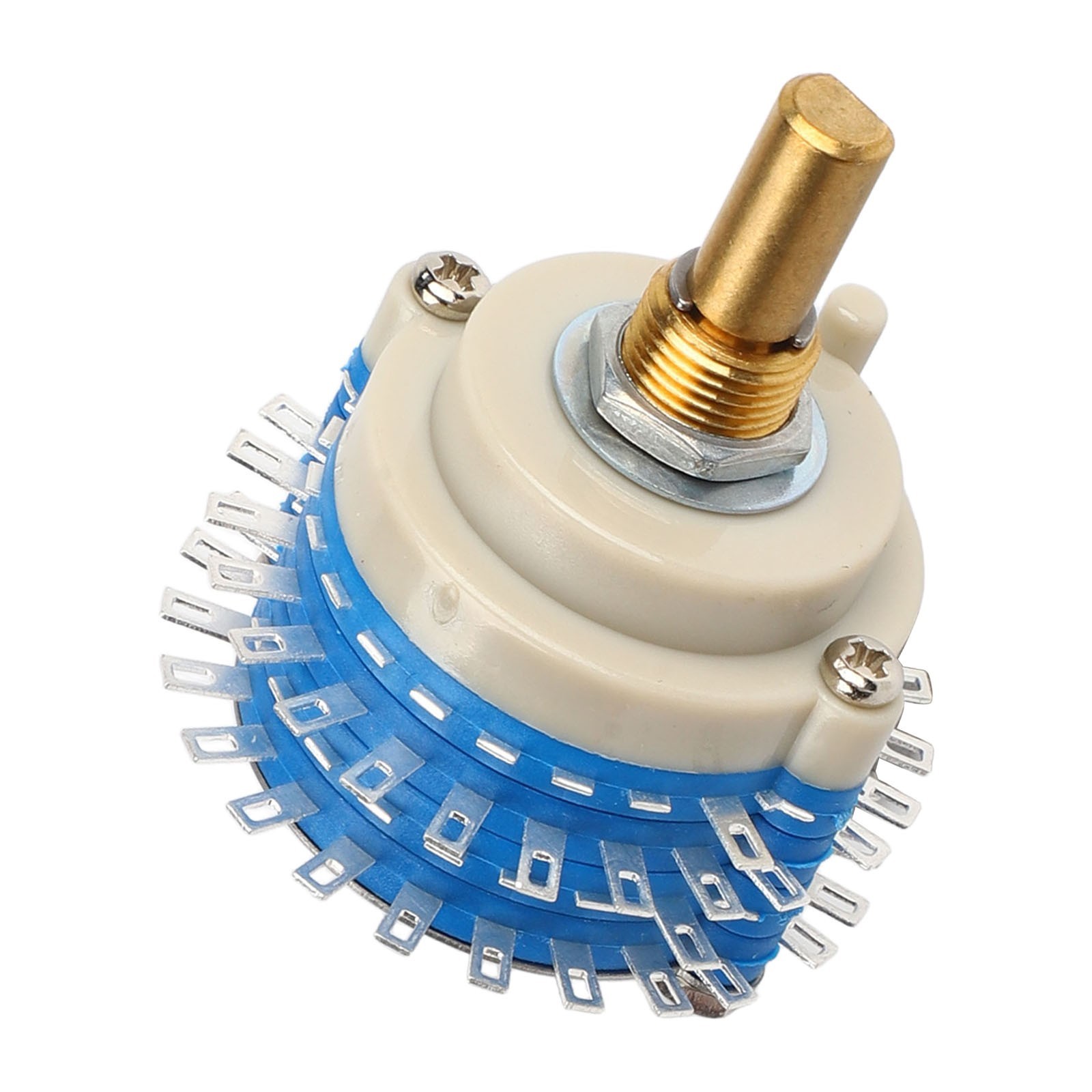 2 Pole 24-Step Rotary Switch Potentiometer for Precision Signal Control
