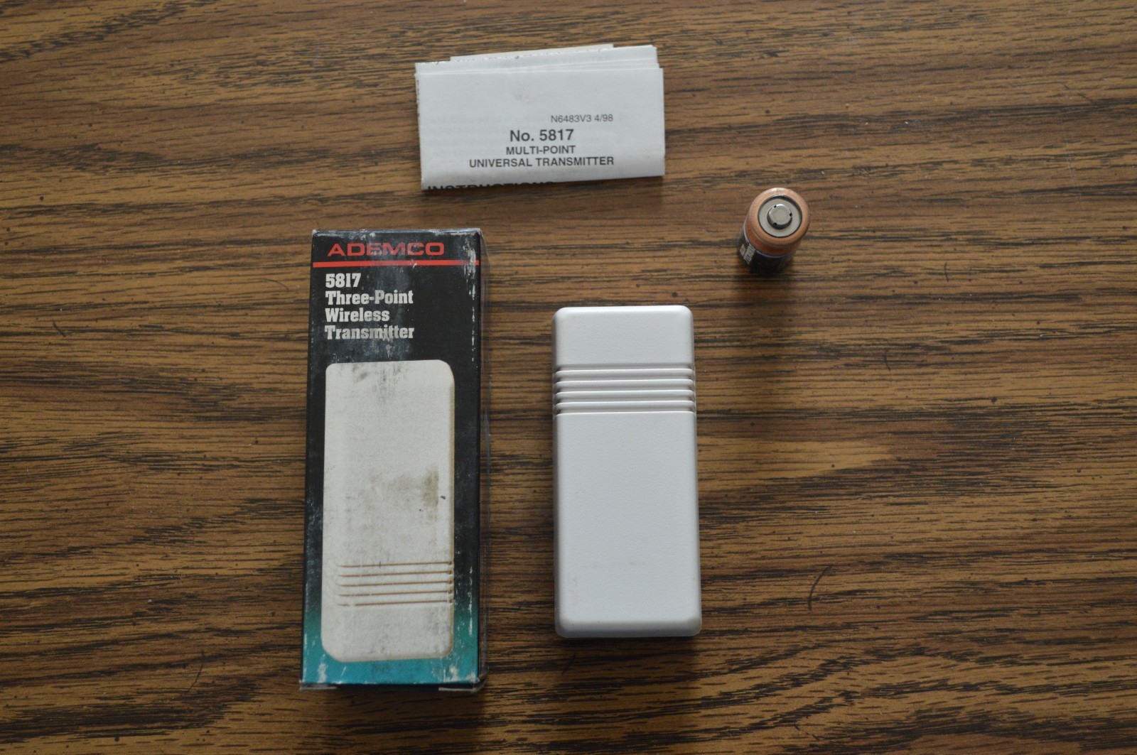Ademco 5817 Three Point Wireless Transmitter Lot of 2