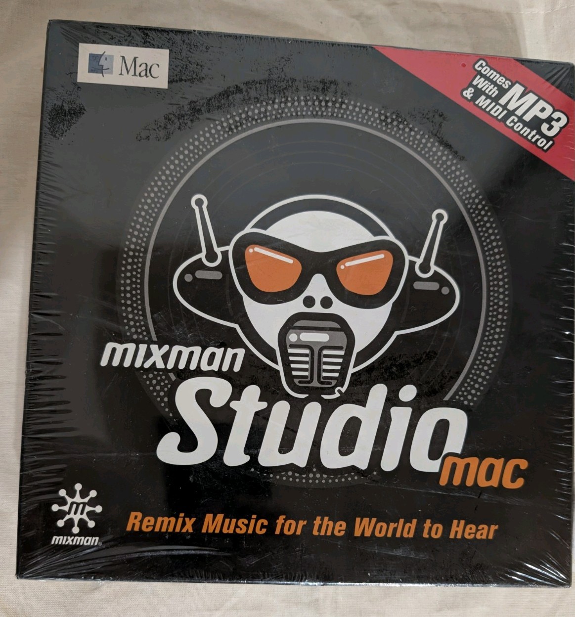 Mixman Studio Mac – Sealed Vintage Remix Software for Mac – New In Shrink Wrap