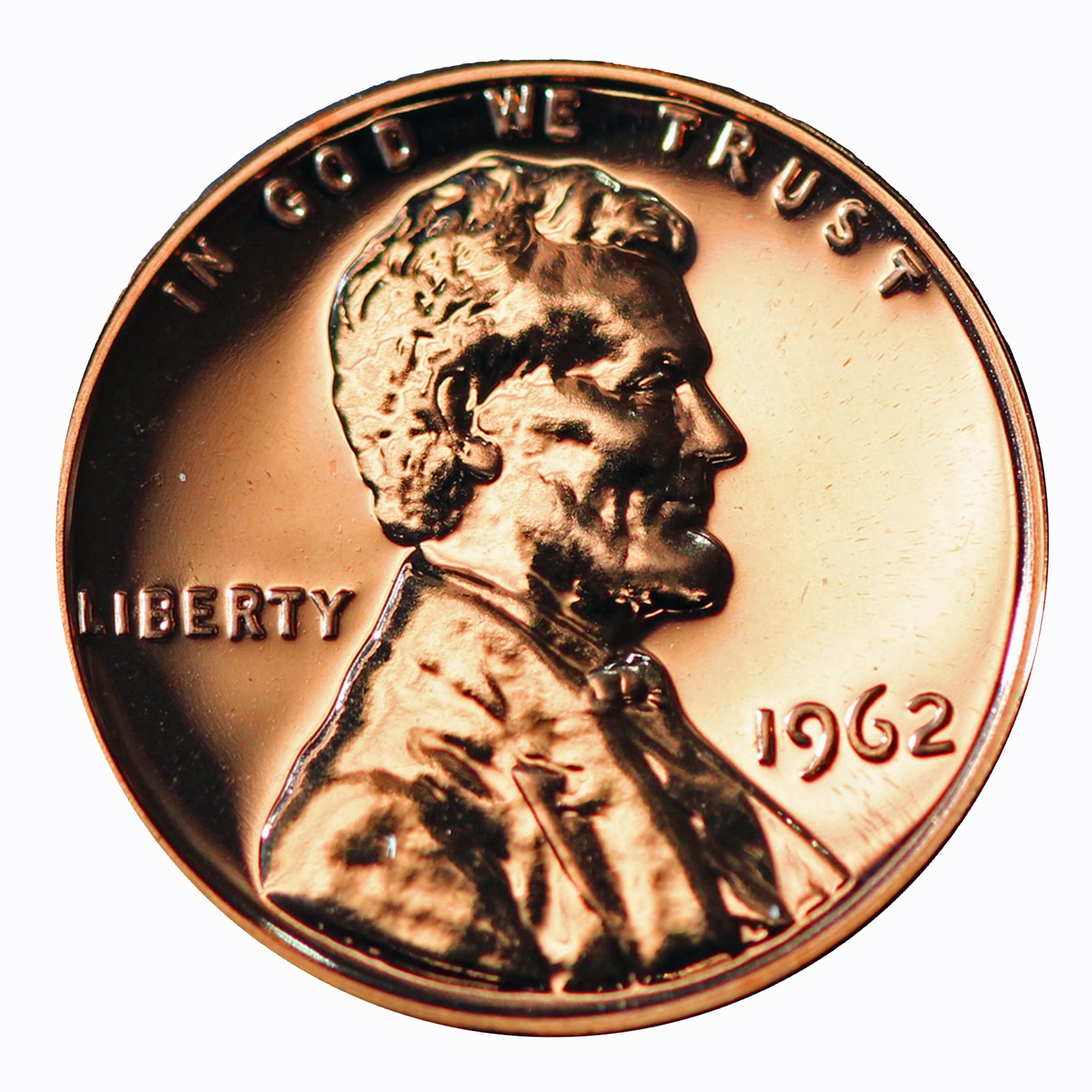 1962 Lincoln Memorial Cent Gem Proof Single Coin