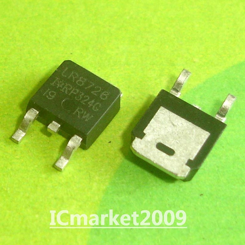 10 PCS IRLR8726 TO-252 LR8726 IRLR8726TRPBF N-Channel Power MOSFET Transistor