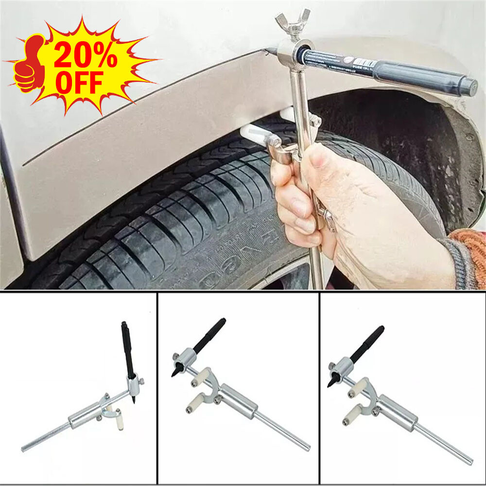 Automotive Dent Repair Wheel Arch Car Body Line Marking Tool Adjustable Range US