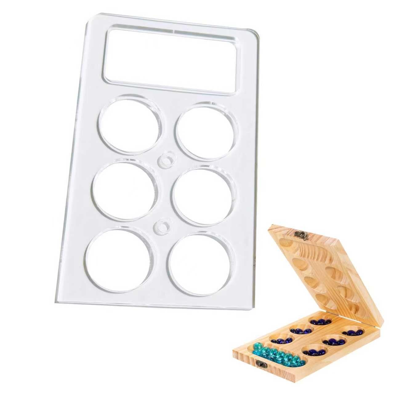 Mancala Board Router Template Templates 1/4'' Thick Router Template Guide Kit...