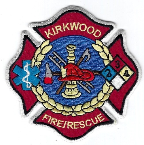 MISSOURI - Kirkwood Fire & Rescue Dept.  [ Shoulder Patch ]