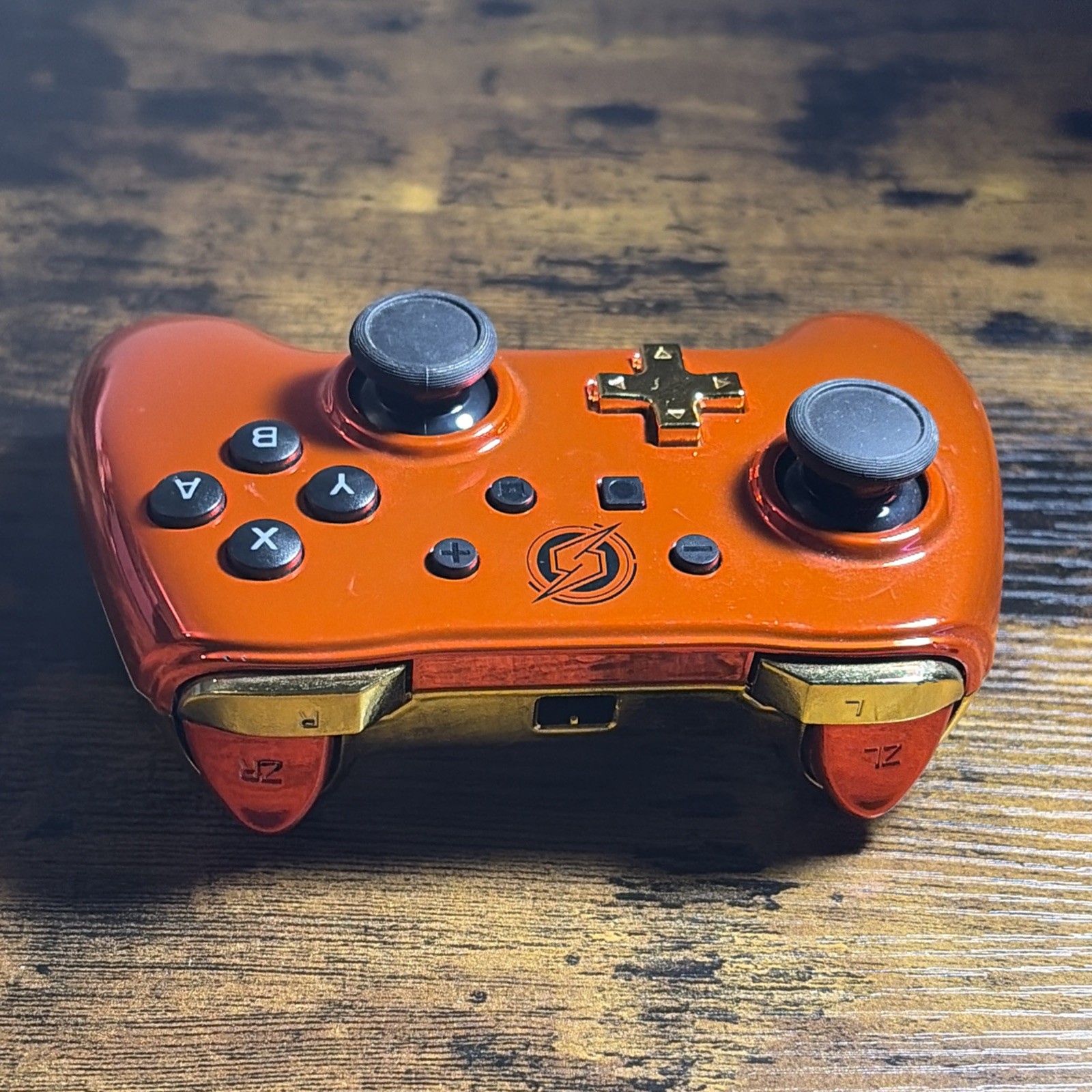 Metroid Red & Gold Samus Power A PowerA Wired Controller Nintendo Switch