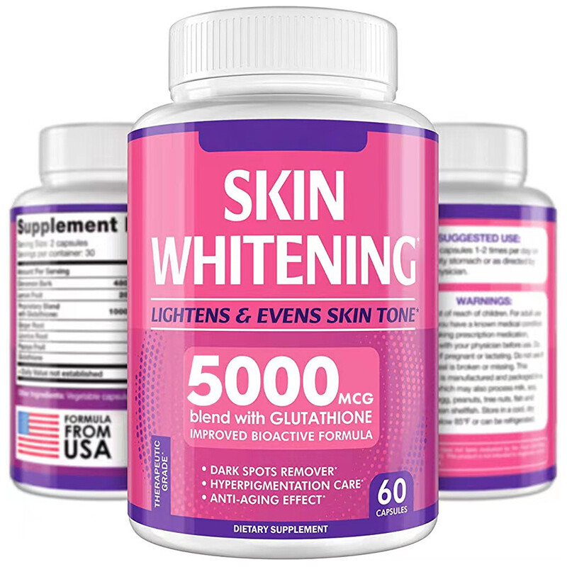 Glutathione - Blend 5000mcg Glutathione Antioxidant Support - 30 To 120 Capsules