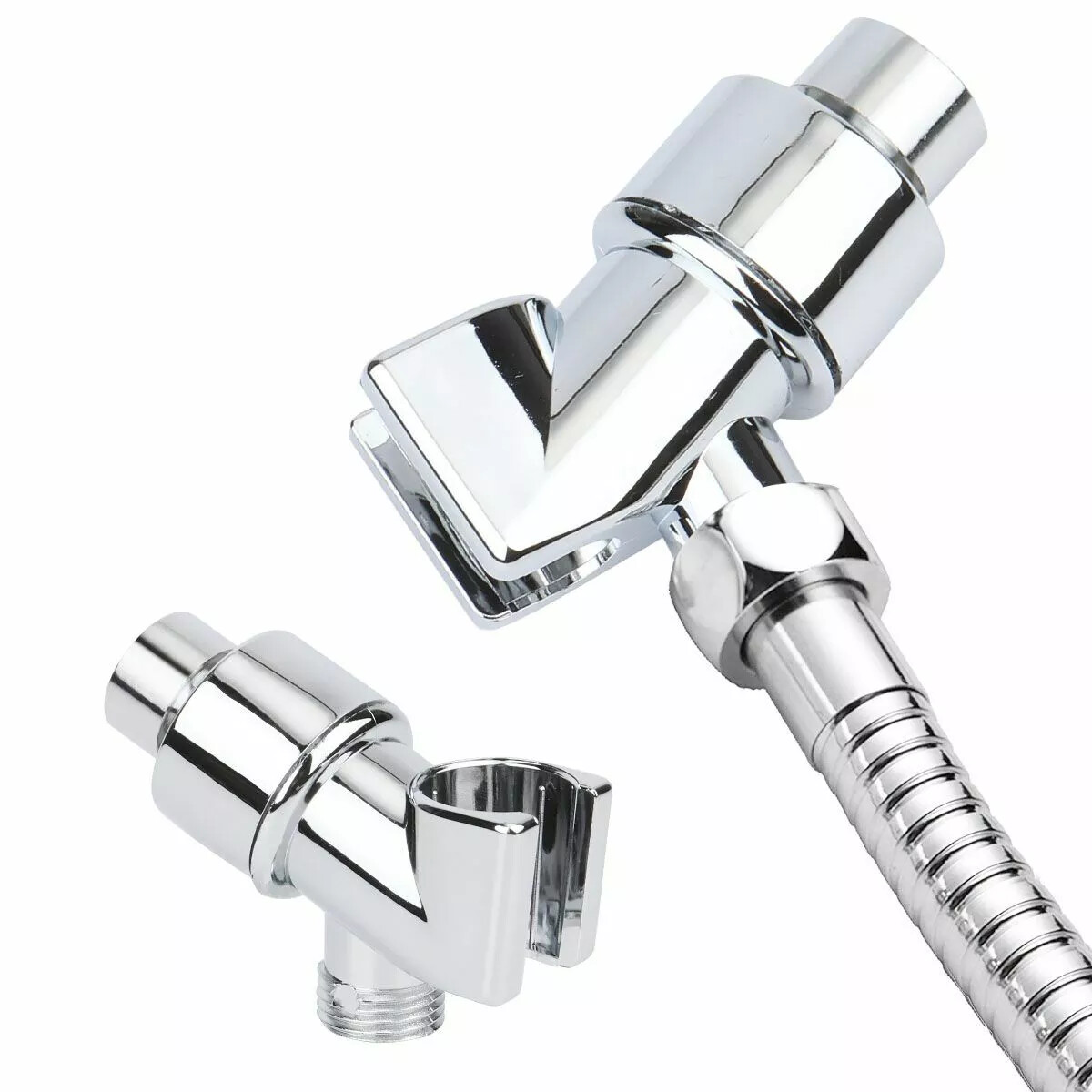 Adjustable Handheld Shower Head Holder Wall-mounted Arm Bracket Handheld Shower