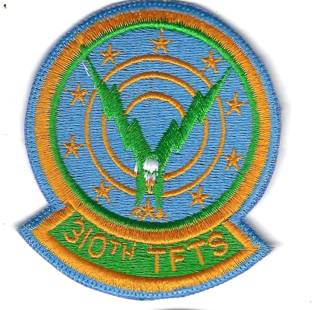 PATCH USAF 310TH TACTICAL FIGHTER   TRAINING SQ TFTS LUKE  AFB        JT-55