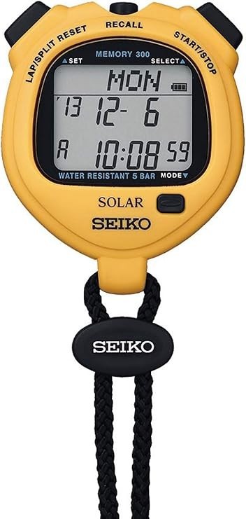SEIKO SOLAR CHARGER STOPWATCH "SOLAR STANDARD" SVAJ003 Shipping from Japan