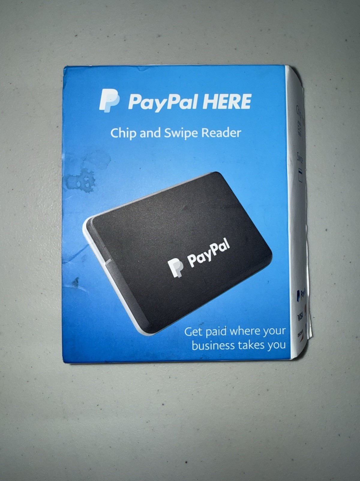 PayPal HERE Chip and Swipe Reader Mobile Card Reader New Open Box