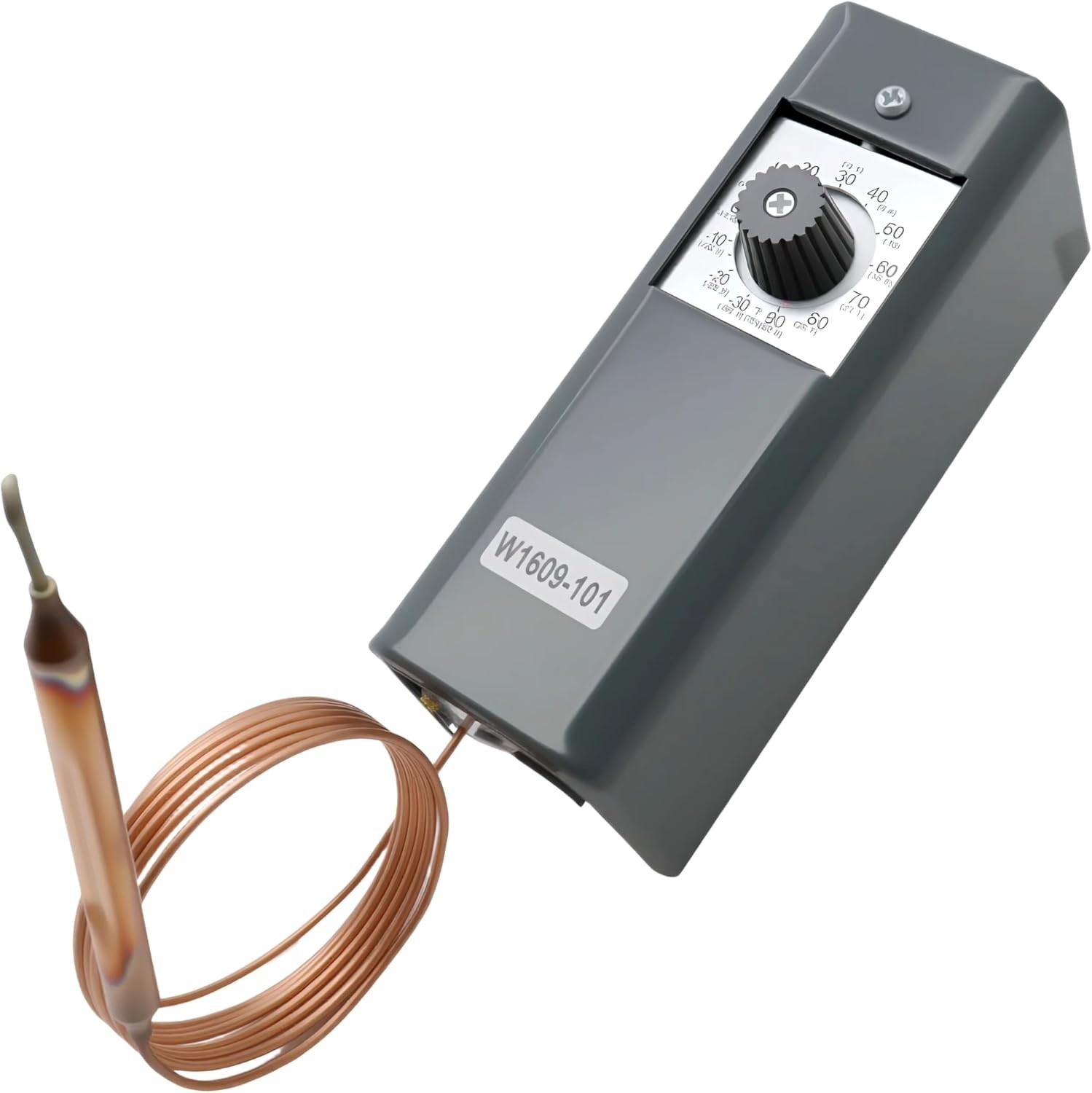 W1609-101 Refrigeration Thermostat Temperature Controller with Remote Black