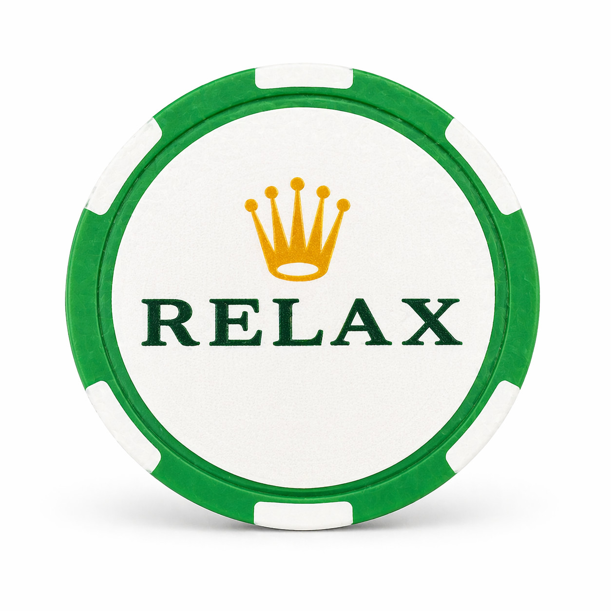 RELAX - Poker Chip Golf Marker