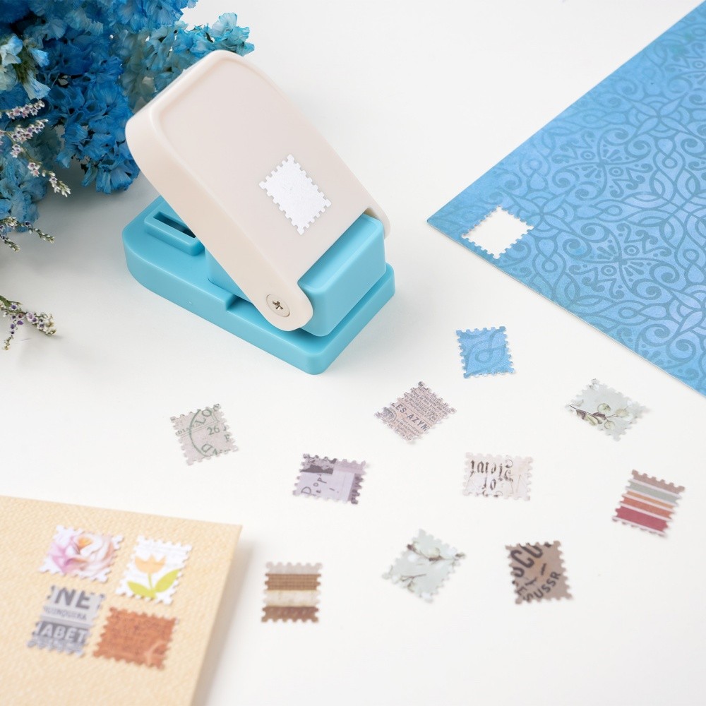 0.5x0.6inch Postage Stamp Paper Punch Craft punch for Scrapbooking Card Making