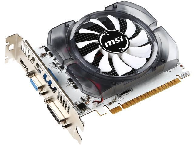 MSI GT 730 2GB GDDR3 N730-2GD3V3 Video Graphics Card GPU