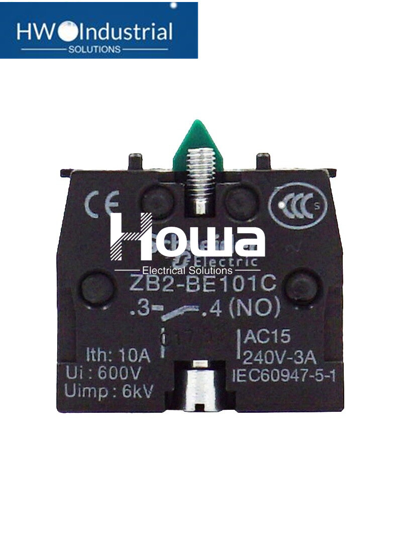 5PCS New Electrical Button Indication  Contact Module ZB2BE101C ZB2BE101C 1NO