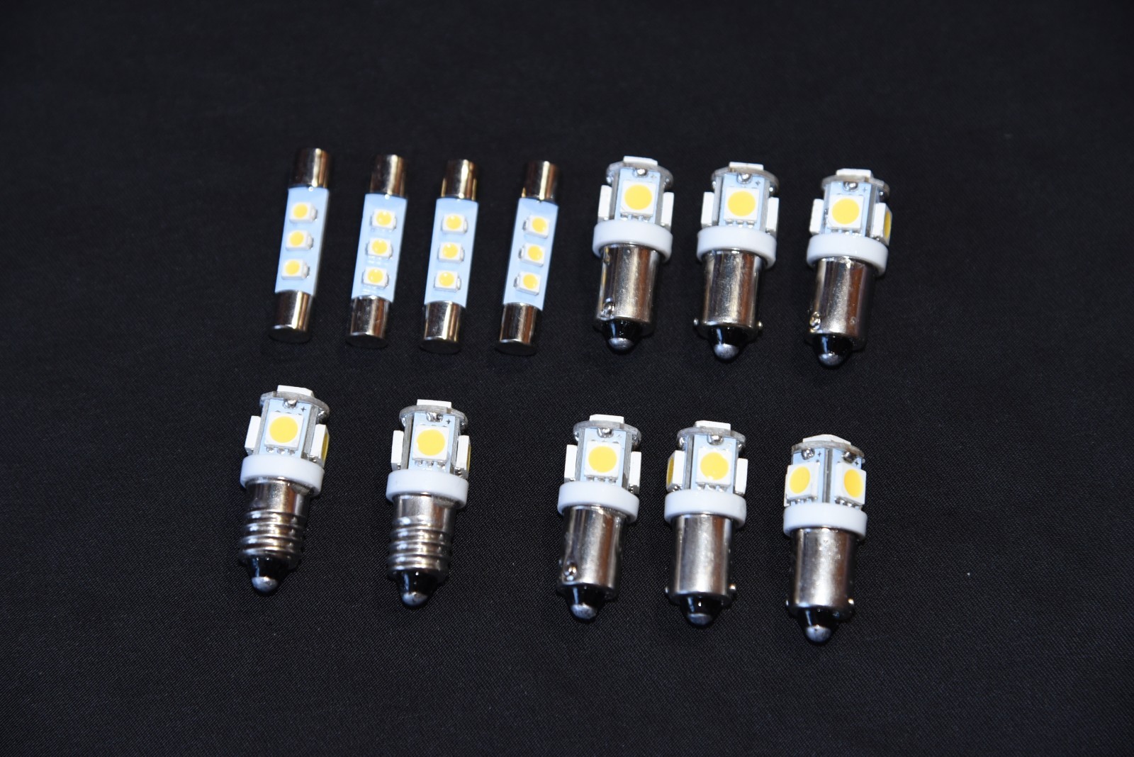8V Lamp LED Light Bulbs for Pioneer SX-990 SX-1500TD front panel Warm White