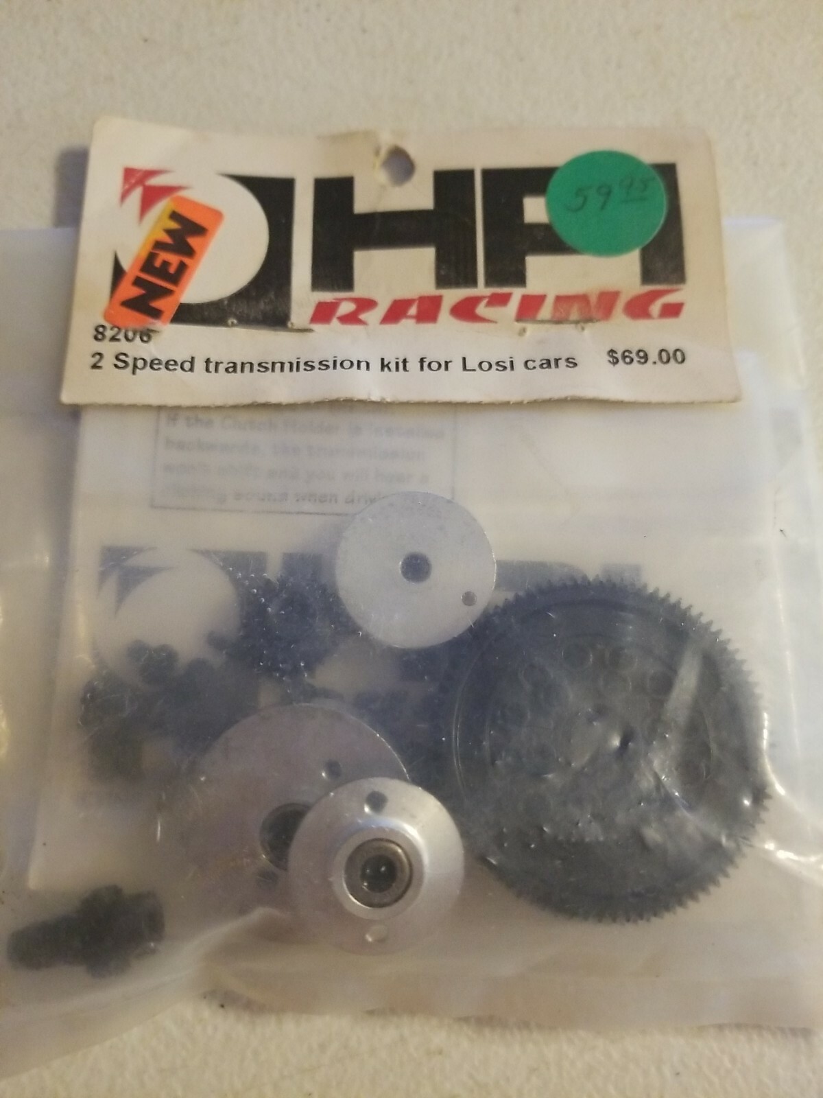 RARE HPI 8206 2 Speed Transmission Kit for Team Losi XX XXT Kinwald XXX BK2