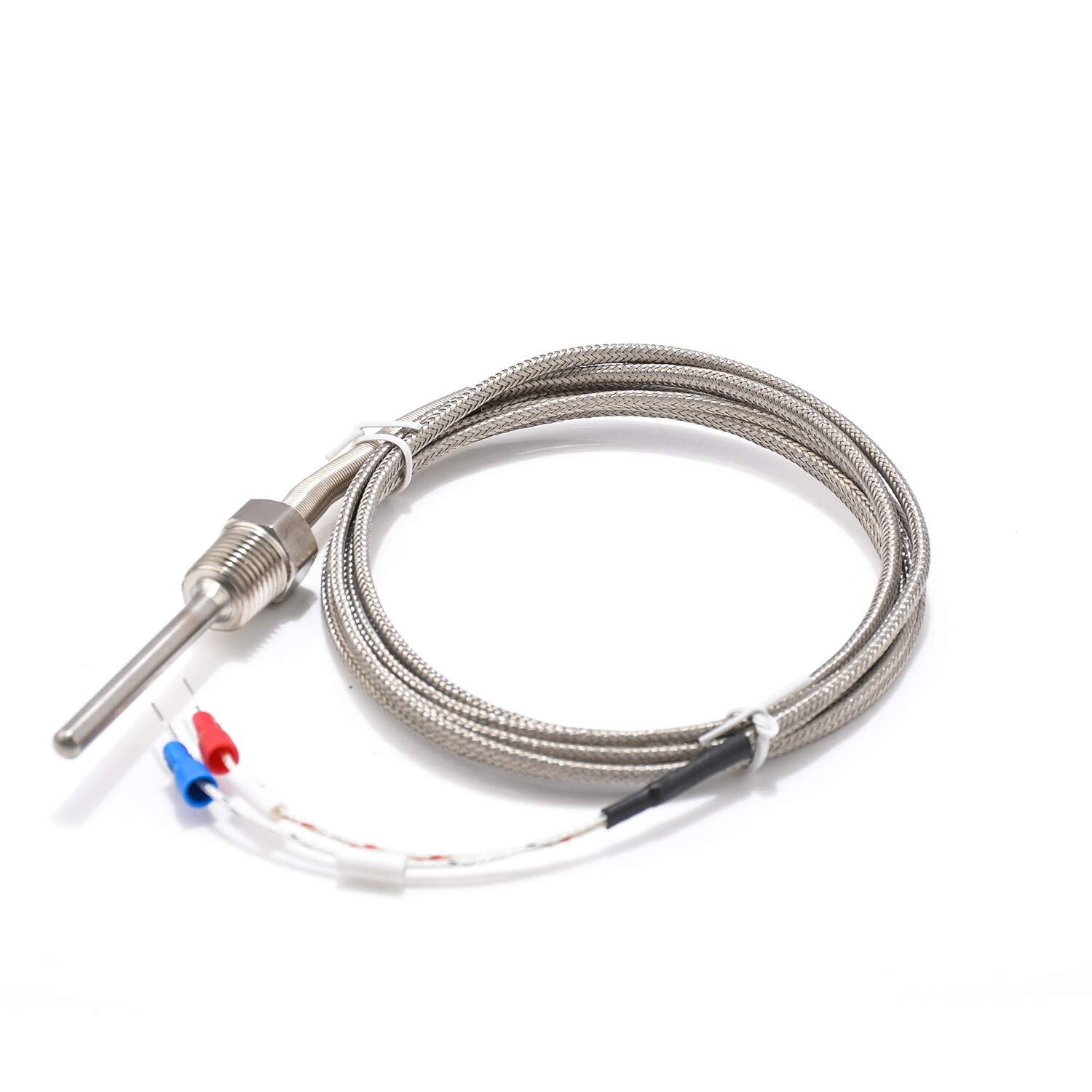 Waterproof K Grounded Thermocouple - Jaybva Temperature Sensor Probe for PID ...