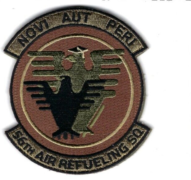 PATCH USAF USAF 56TH AIR REFUELING SQ AREFS  B12-8