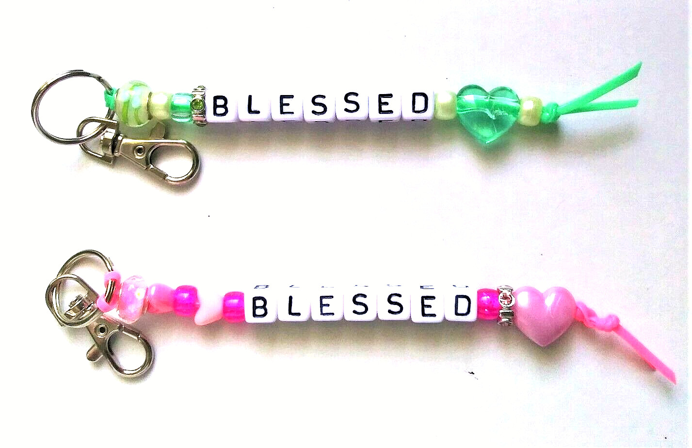 Faith "BLESSED" Key Rings-Luggage Tags