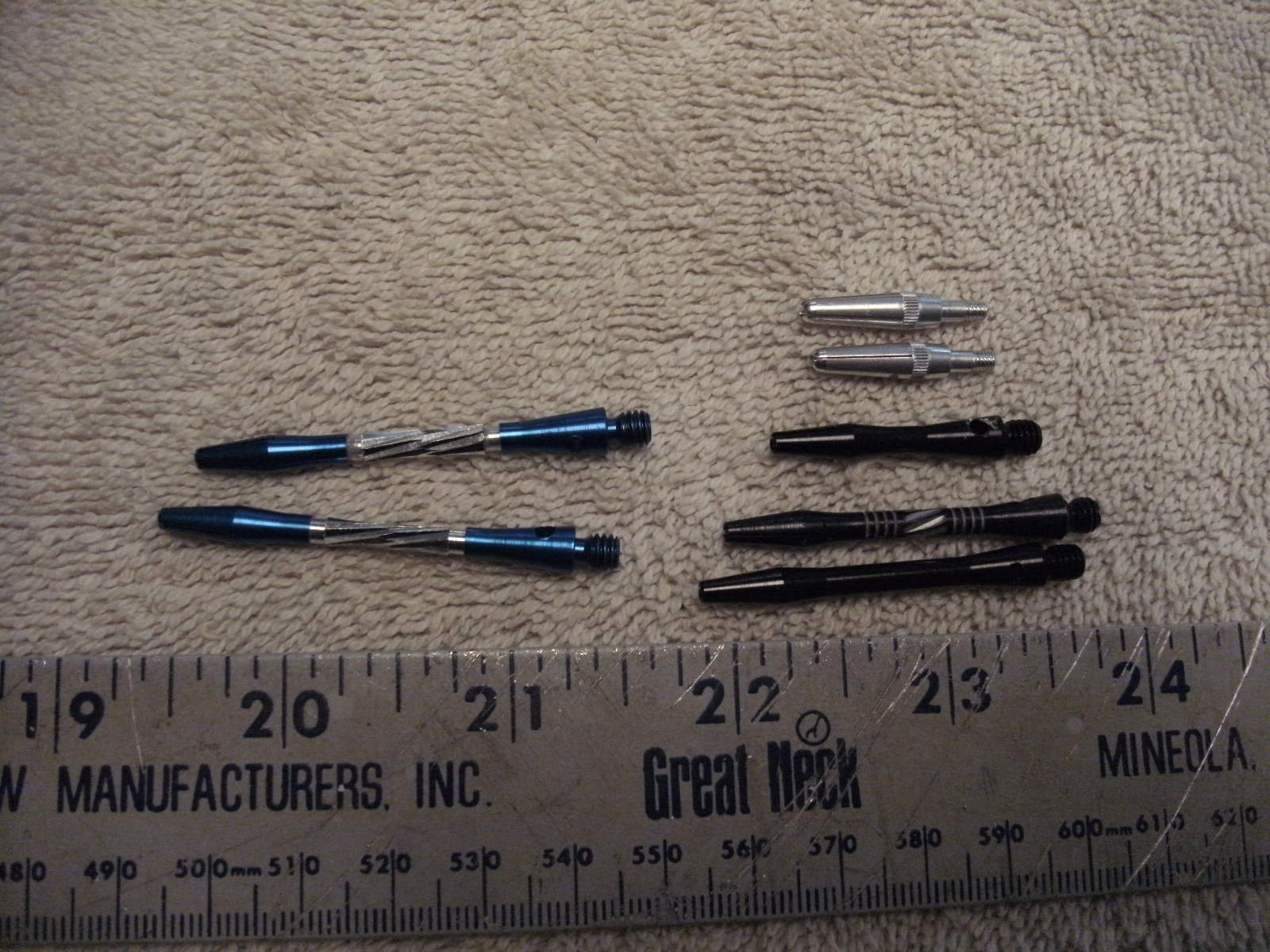 Lot of  Used All Metal  Dart Shafts & Parts   See Pictures  Unnamed