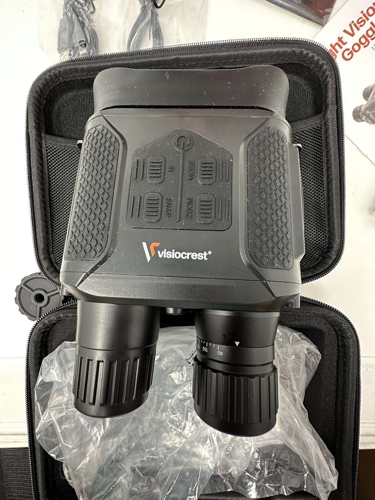 Visiocrest Night Vision Binoculars 2X Magnification 1300FT Range - 32GB Memory C