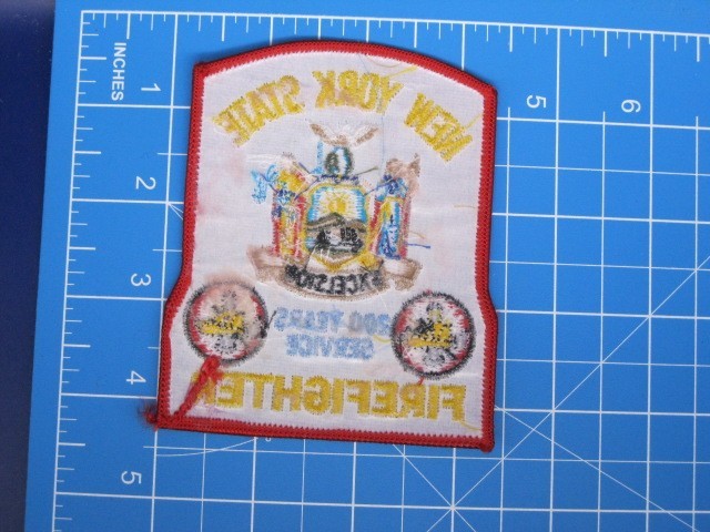 New York State Firefighter 200 year patch