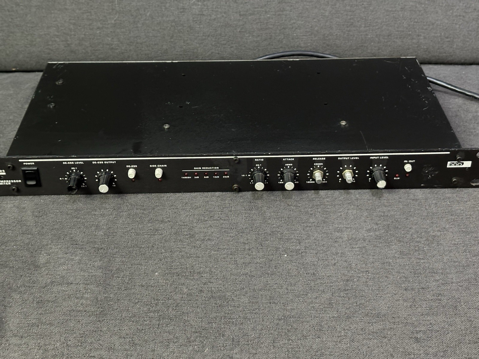 DOD R-825 Compressor Limiter, Vintage Rack Mount Effects Unit