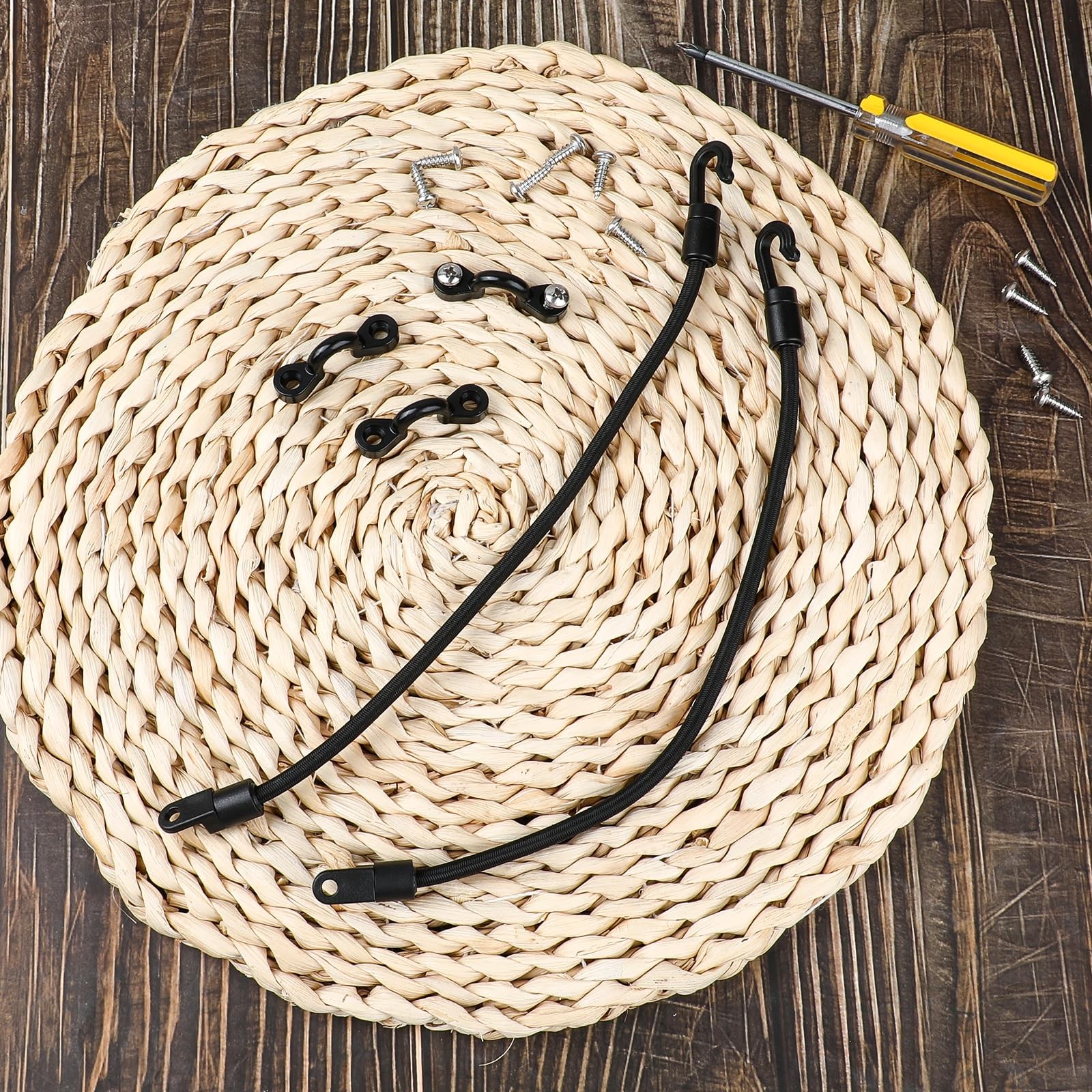 Rod Straps for Boat Deck, 12 Inches Fishing Holder 30.5cm x 6mm
