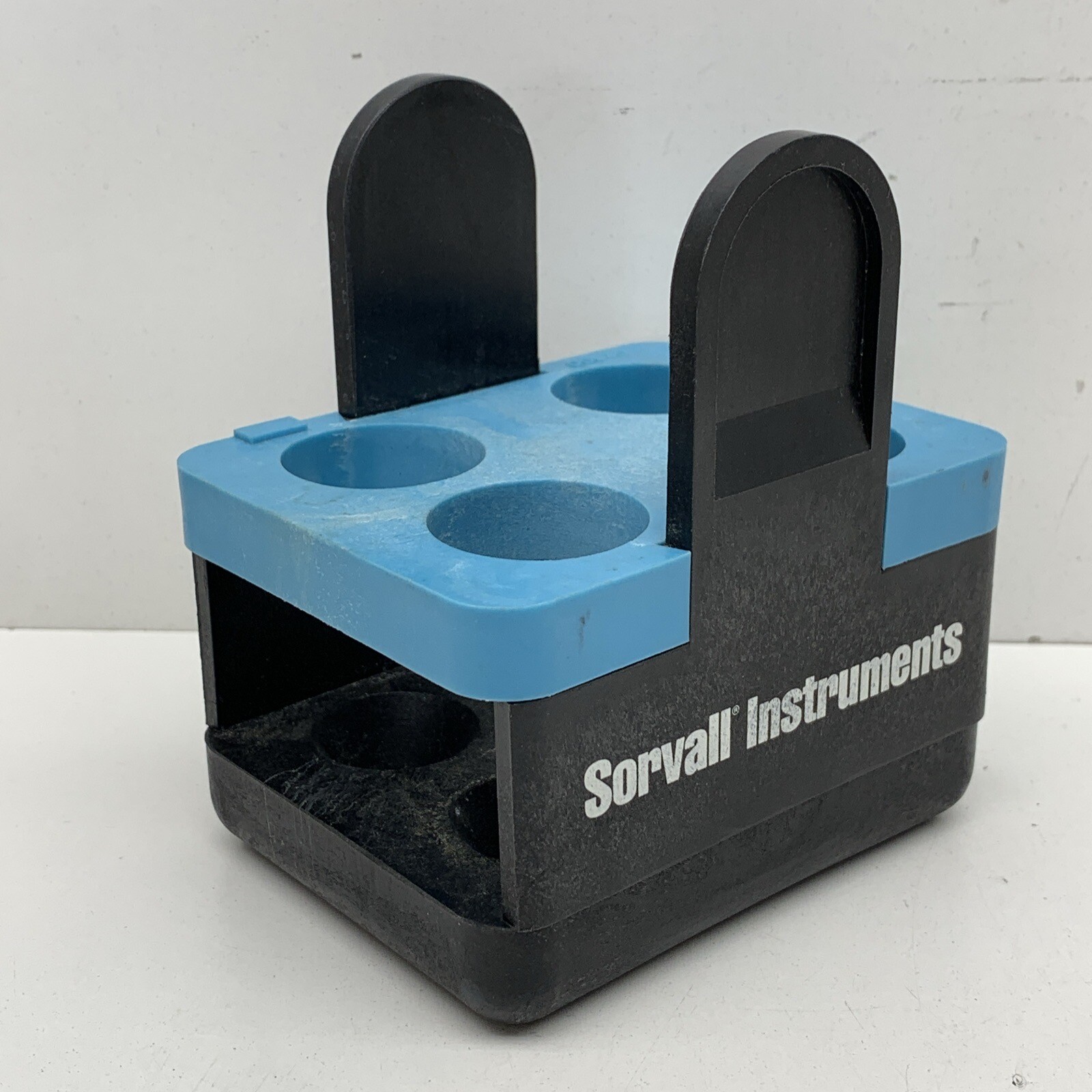 Lot of (2) Sorvall 00830 4x 50 mL Rectangular Rotor Swing-Bucket Adapter Insert