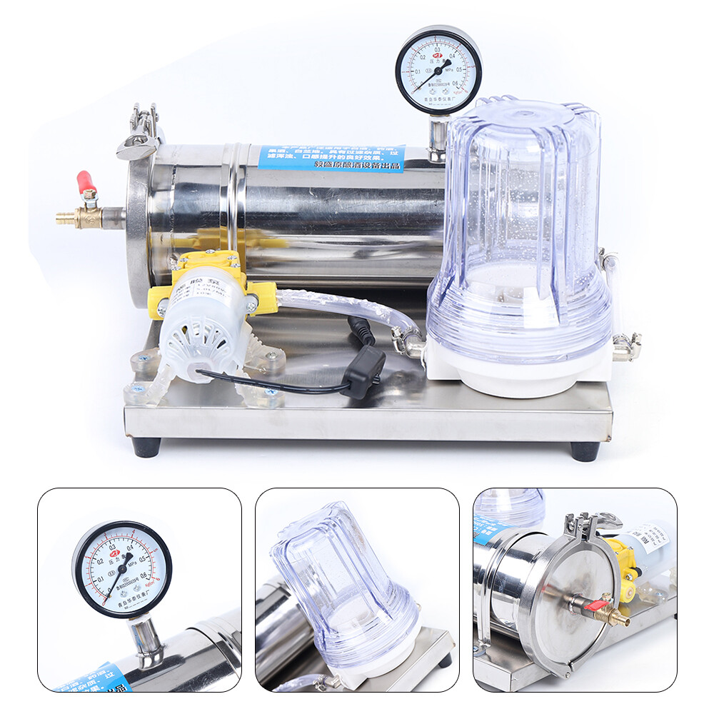 Stainless Steel Carbon Filter Machines, Moonshine Spirits Alcohol Water charcoal