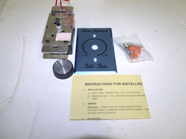 Lot Of 20***New Variable Speed Solid State Motor / fan Control 5 Amps- 240 VAC