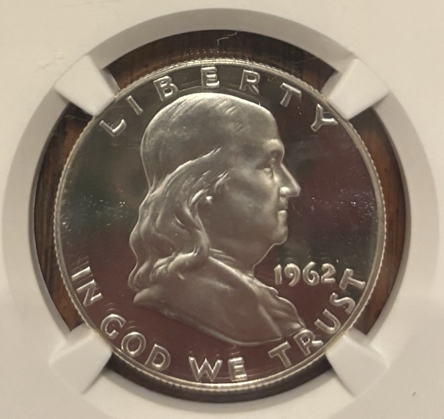 1962 Silver Franklin Half Dollar NGC PF66 ULTRA CAMEO