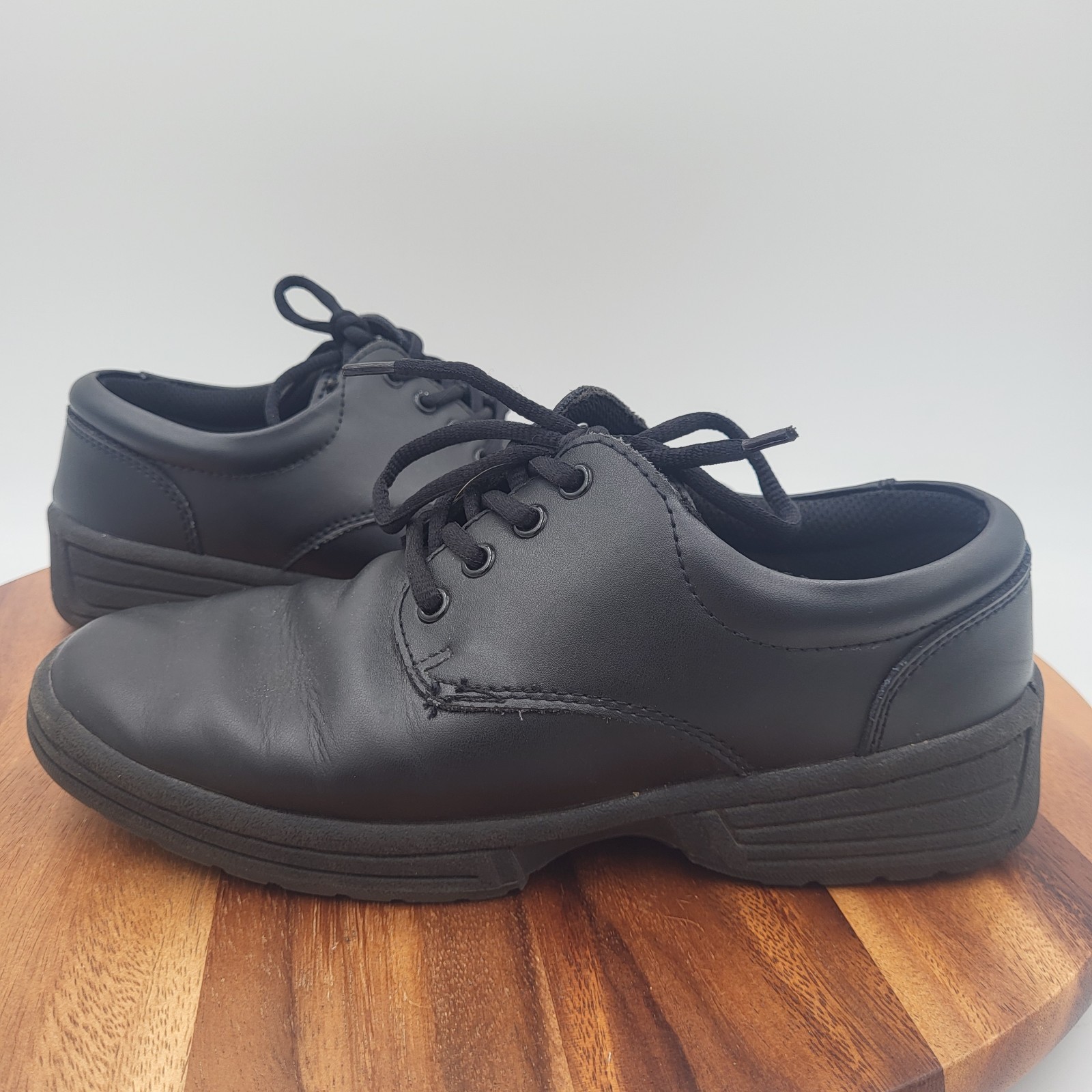 SZ 7.5 Wmns Sz 6.5 Mens MTX DSI Marching Band Oxford Leather Black Unisx  Shoes