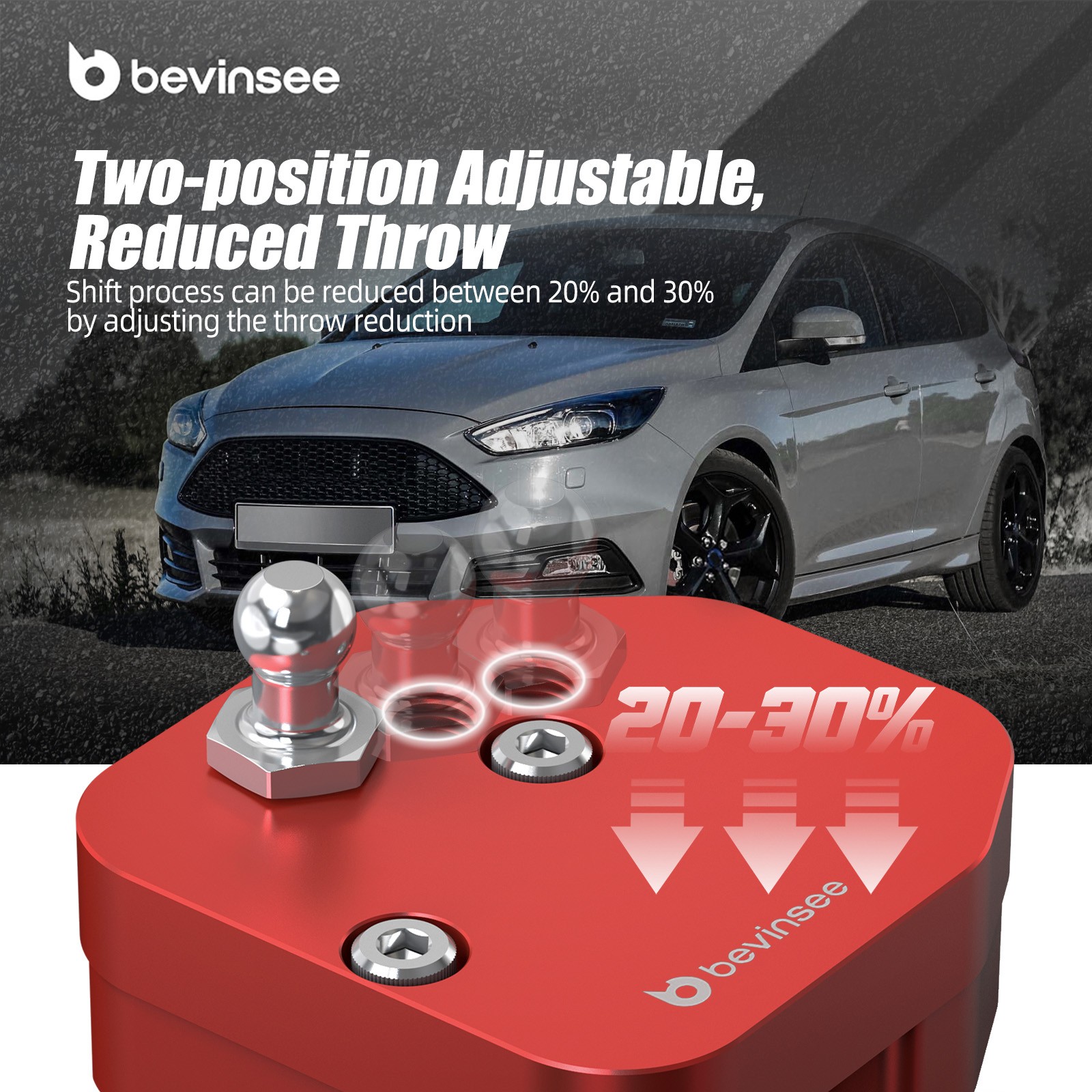 Adjustable Quick Shift Conversion Short Gear Shifter For Ford Focus MK3 ST250 RS