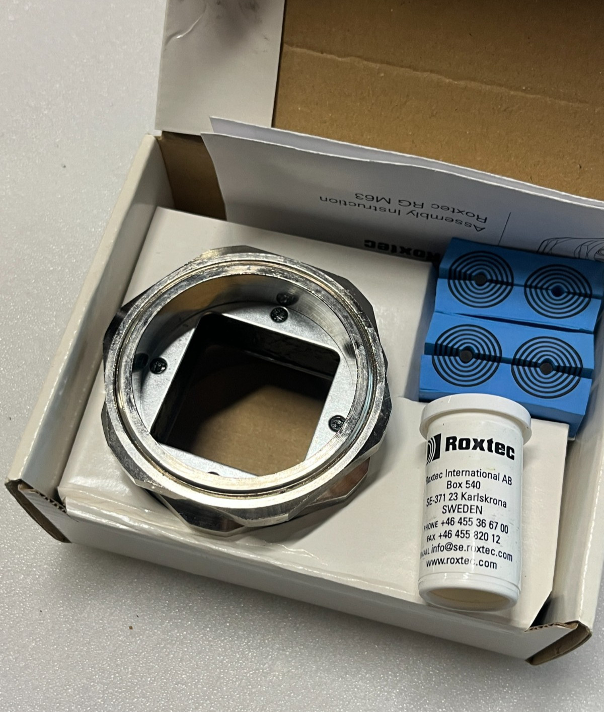 Roxtec Gland M63 RGM63/4 RG000630400046 - New in Box