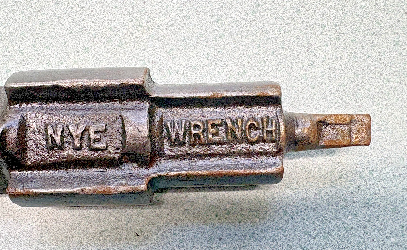 NYE Pipe Nipple Wrench 3/8" to 2" nice condition