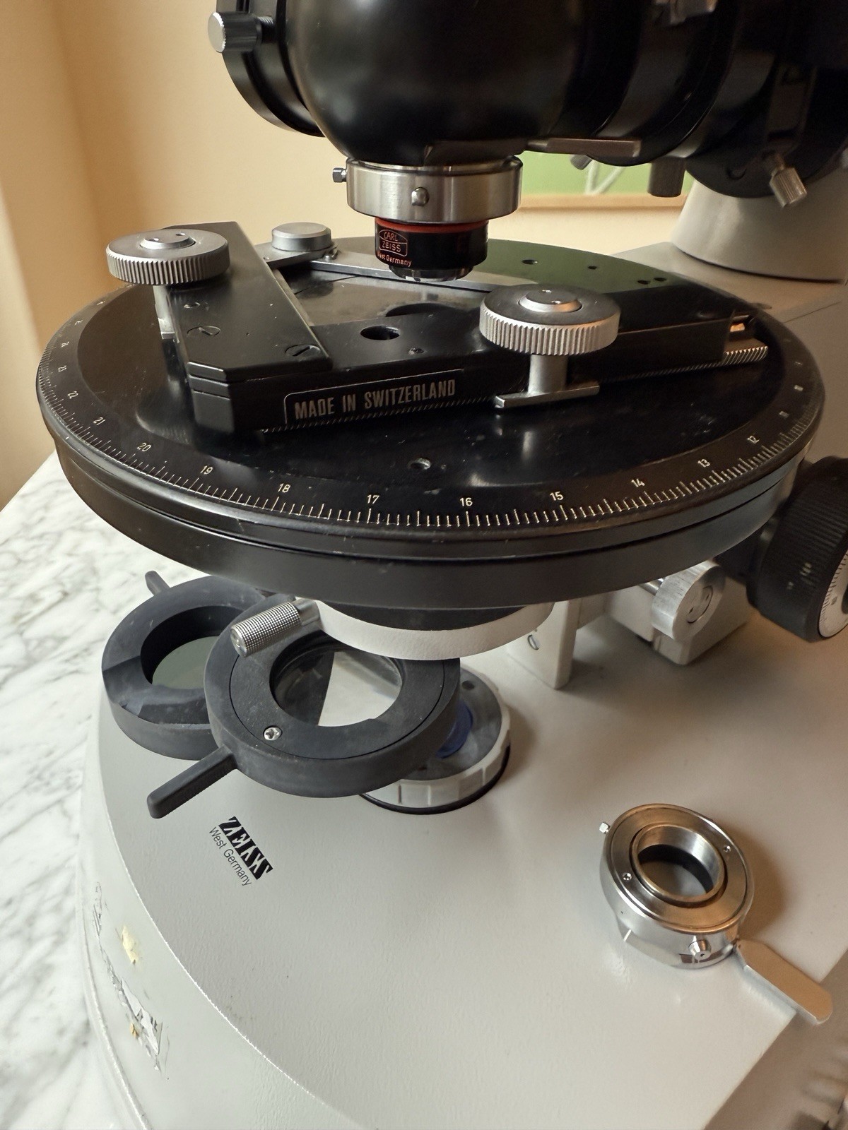 Zeiss Universal III Reflected Light Polarizing Photometry Microscope