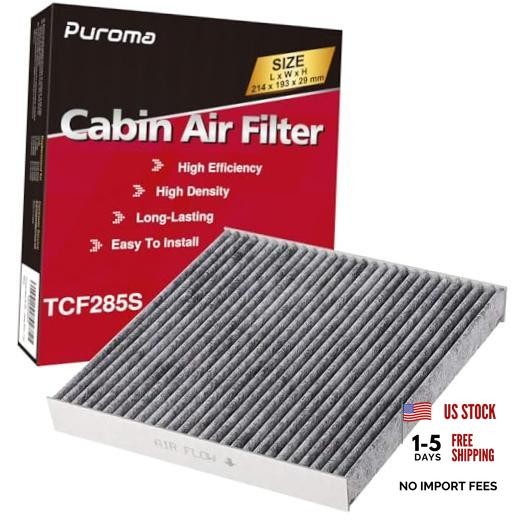 Cabin Air Filter with Activated Carbon, Compatible with CP285, CF10285