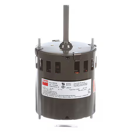 Dayton 71633696M Hvac Motor, 1/40 Hp, 1550 Rpm, 115V, 3.3