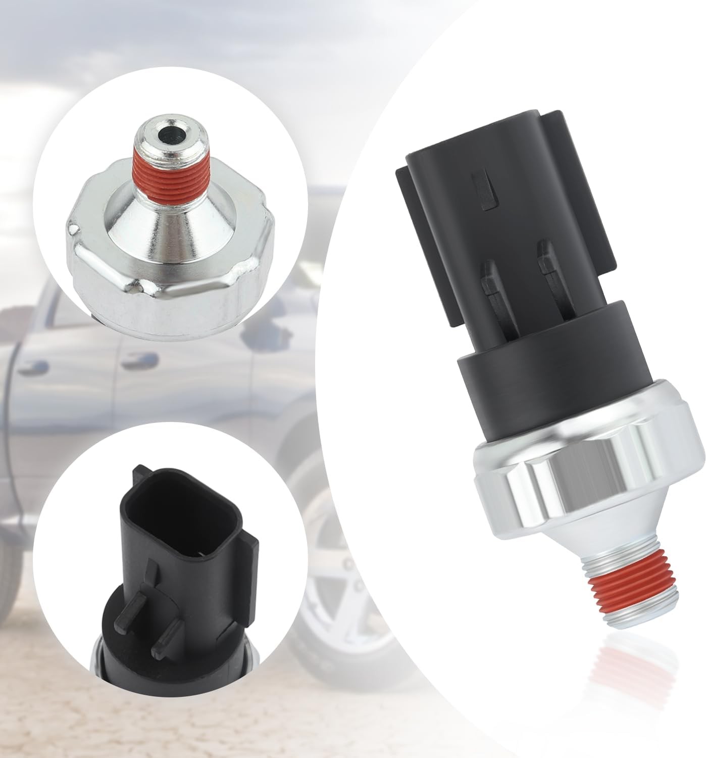PS404 Engine Oil Pressure Switch Replacement Black