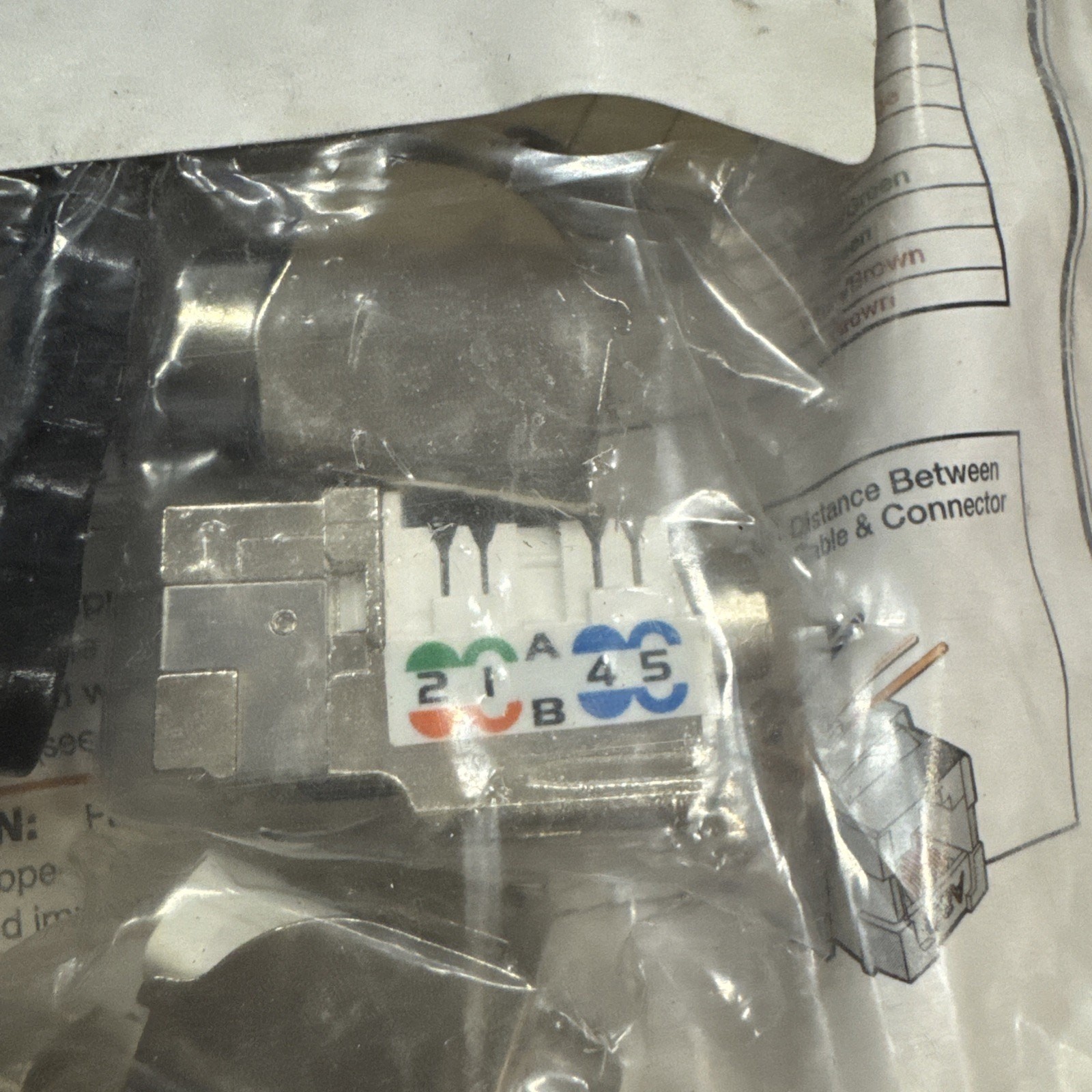 10pcs Extron XTP DTP 24 Punch Down Jack Bin7