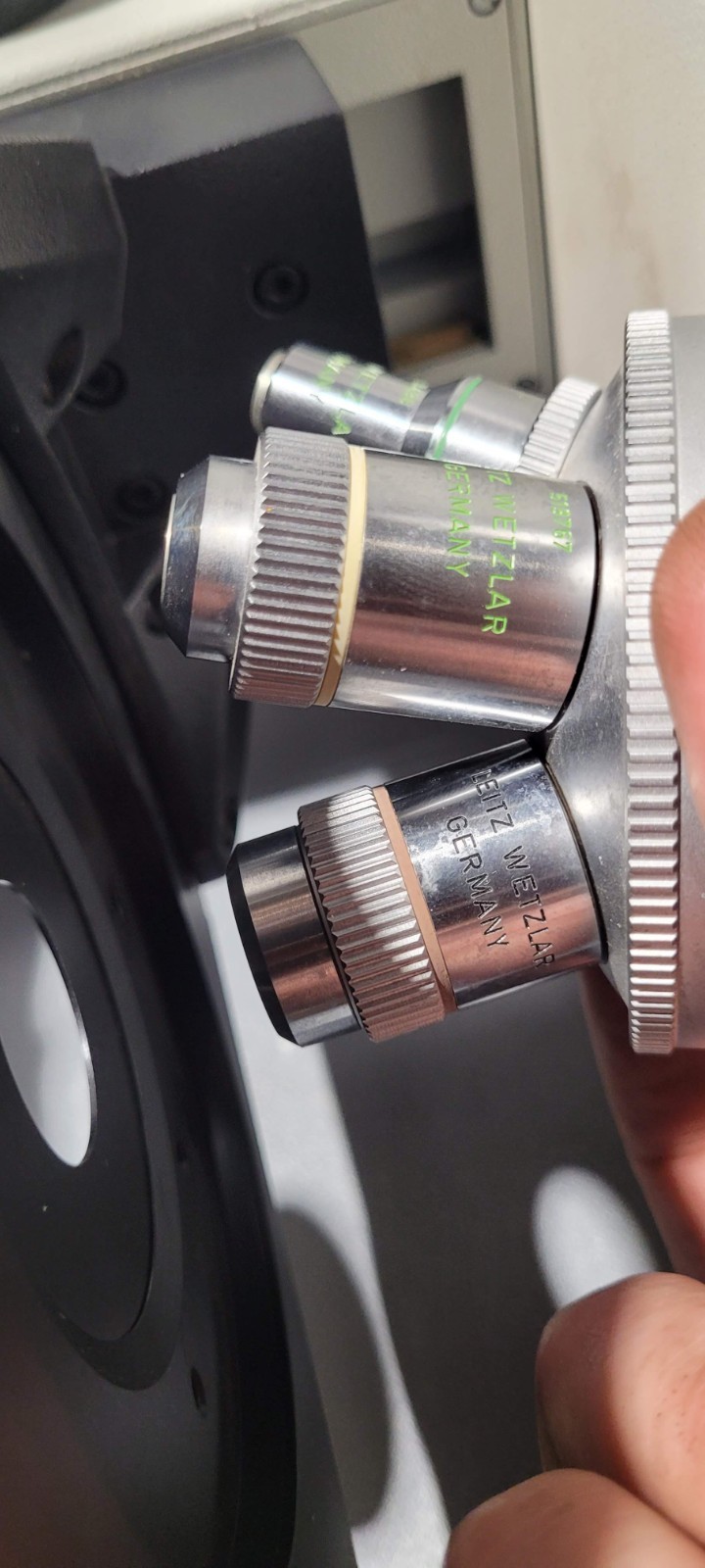 Leitz Labovert Inverted Microscope w/ 4 x Objectives