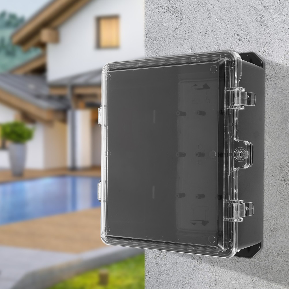 Weatherproof Outdoor Waterproof Electrical Box Durable Reusable Plastic